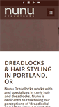 Mobile Screenshot of nunu-dreadlocks.com